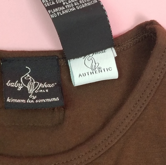 Authentic Vintage Y2K Baby Phat Girl's Long Sleeve Shirt Size 4T - Picture 4 of 5